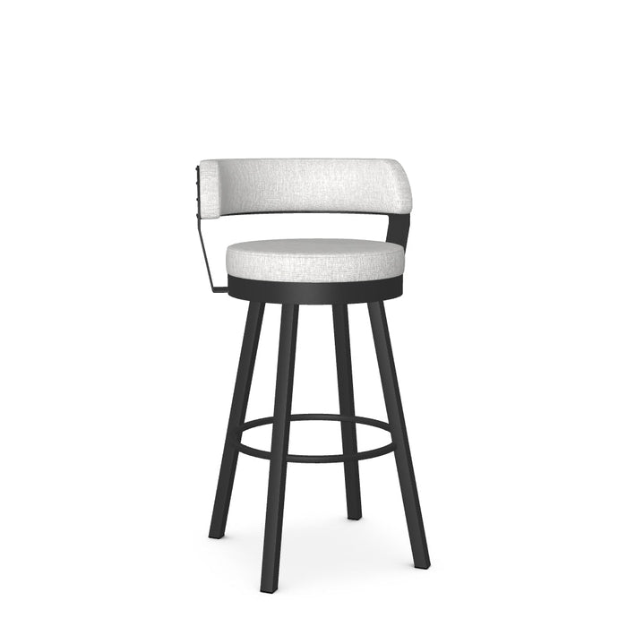 Russell Swivel Bar Stool -Upholstered