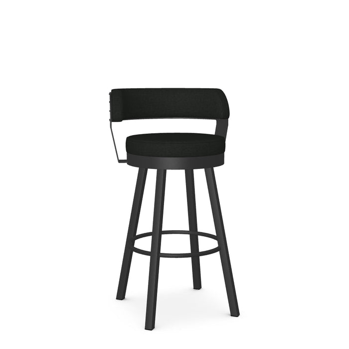 Russell Swivel Bar Stool -Upholstered