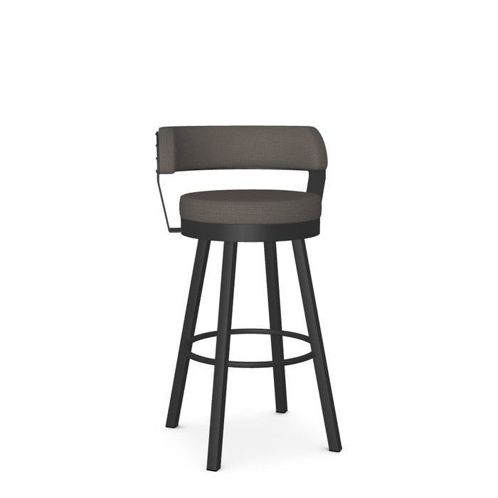 Russell Swivel Bar Stool -Upholstered
