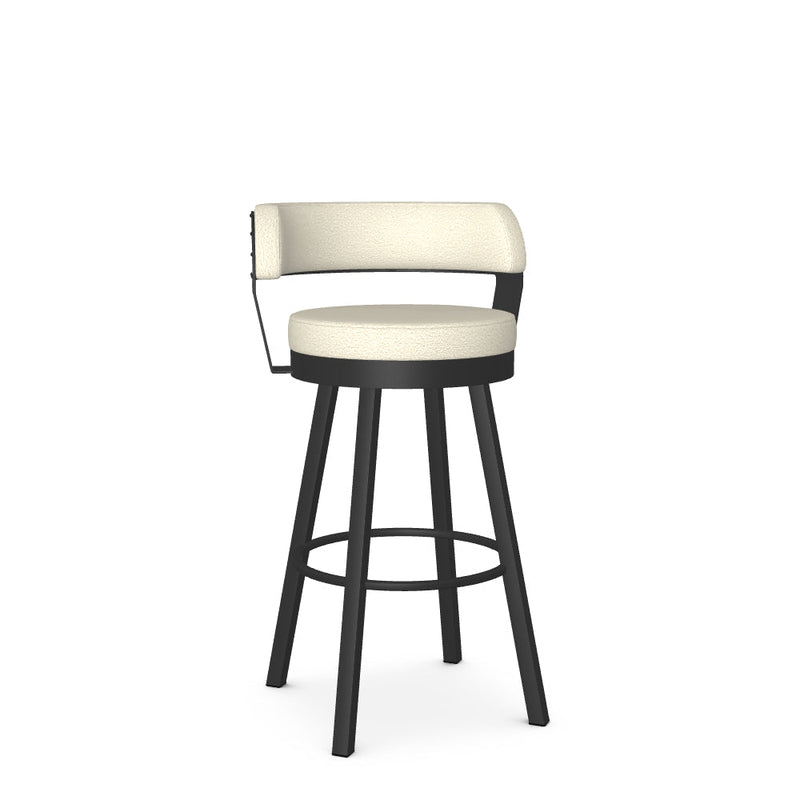 Russell Swivel Bar Stool -Upholstered