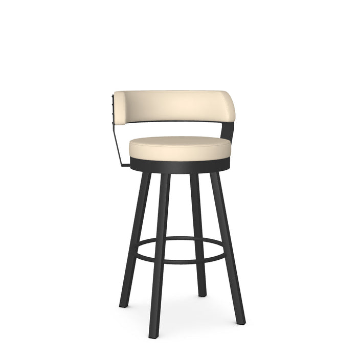 Russell Swivel Bar Stool -Upholstered