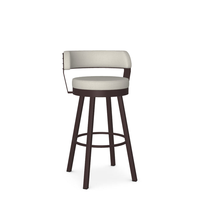 Russell Swivel Bar Stool -Upholstered