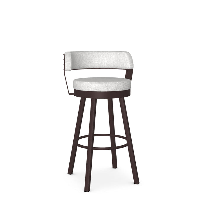 Russell Swivel Bar Stool -Upholstered