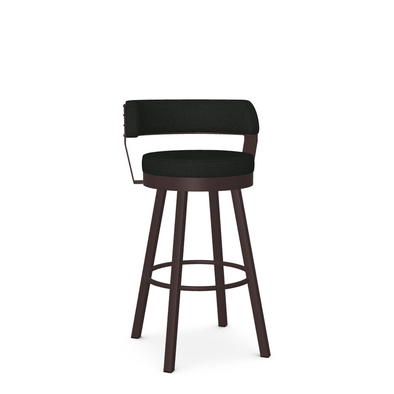 Russell Swivel Bar Stool -Upholstered