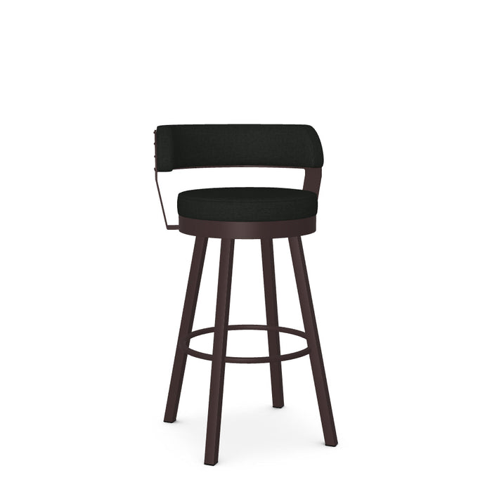 Russell Swivel Bar Stool -Upholstered
