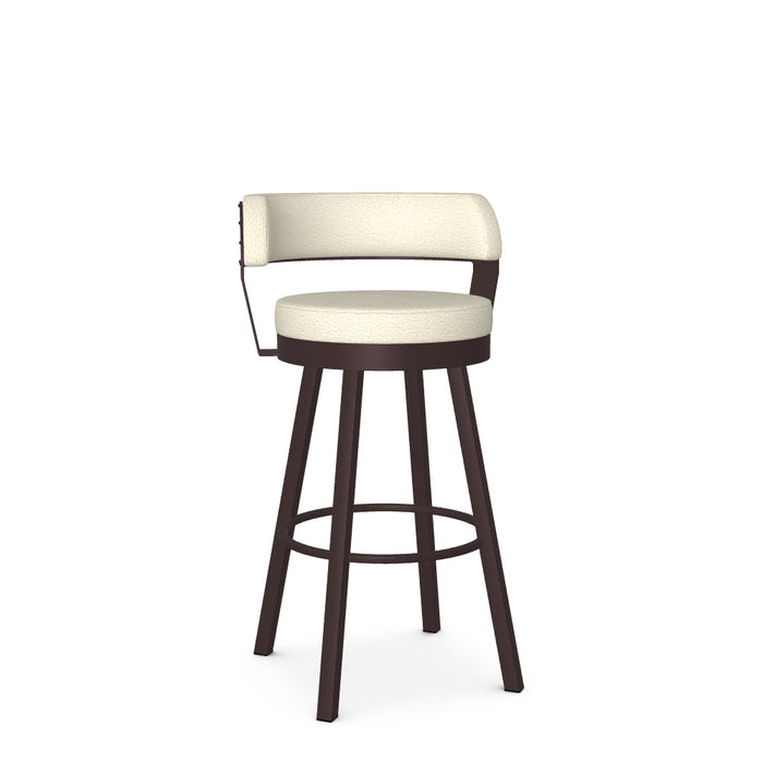 Russell Swivel Bar Stool -Upholstered