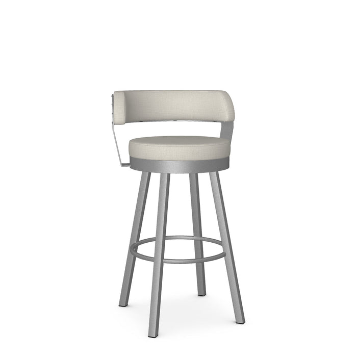 Russell Swivel Bar Stool -Upholstered