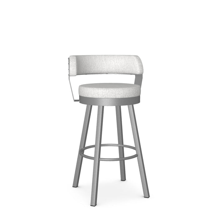 Russell Swivel Bar Stool -Upholstered