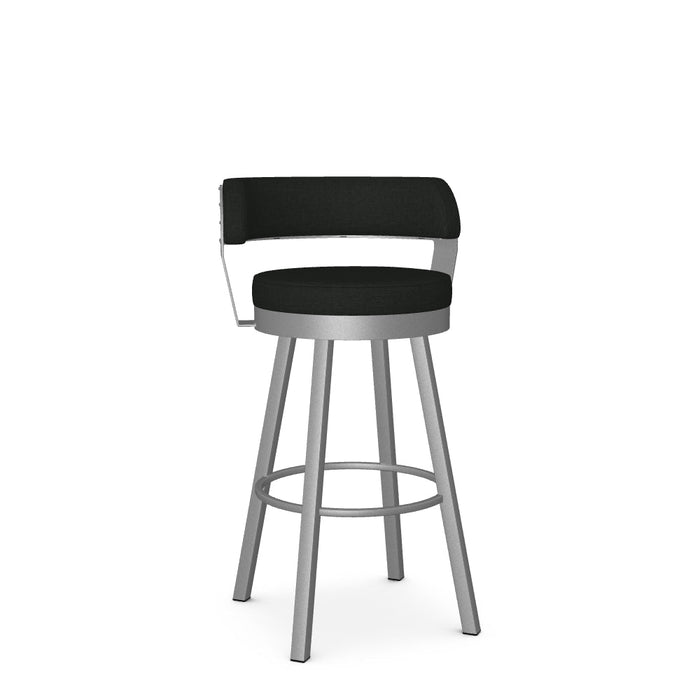 Russell Swivel Bar Stool -Upholstered