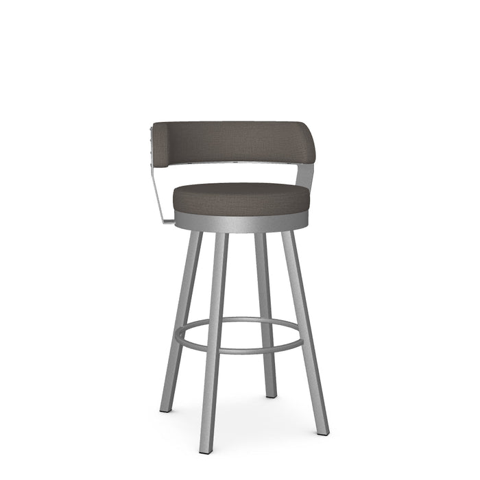 Russell Swivel Bar Stool -Upholstered