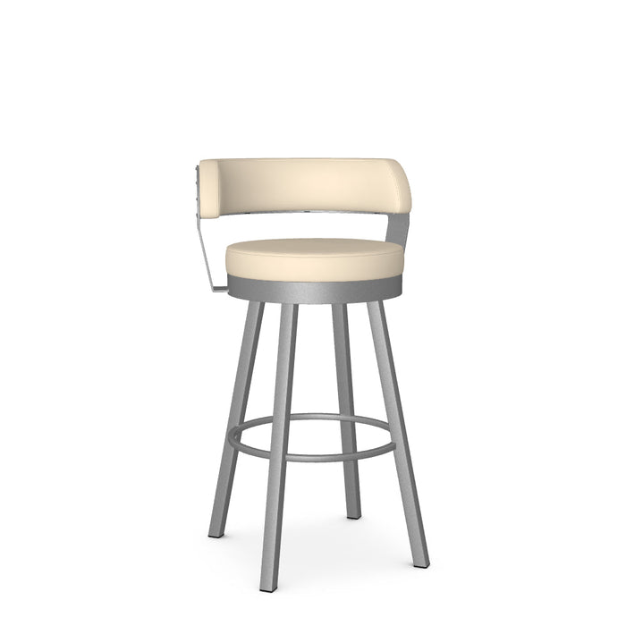 Russell Swivel Bar Stool -Upholstered