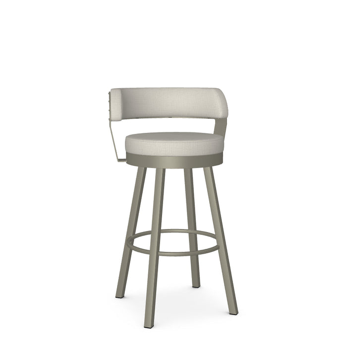 Russell Swivel Bar Stool -Upholstered