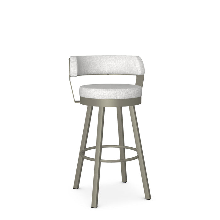 Russell Swivel Bar Stool -Upholstered