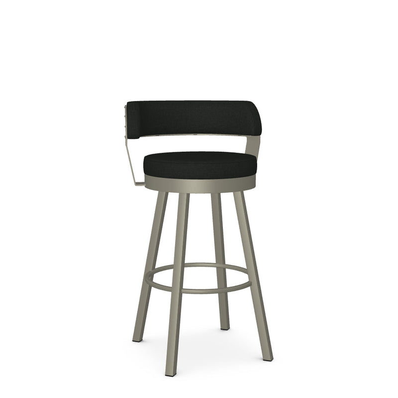 Russell Swivel Bar Stool -Upholstered