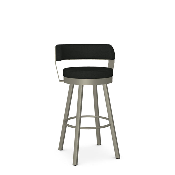 Russell Swivel Bar Stool -Upholstered