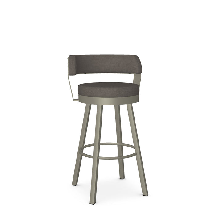 Russell Swivel Bar Stool -Upholstered