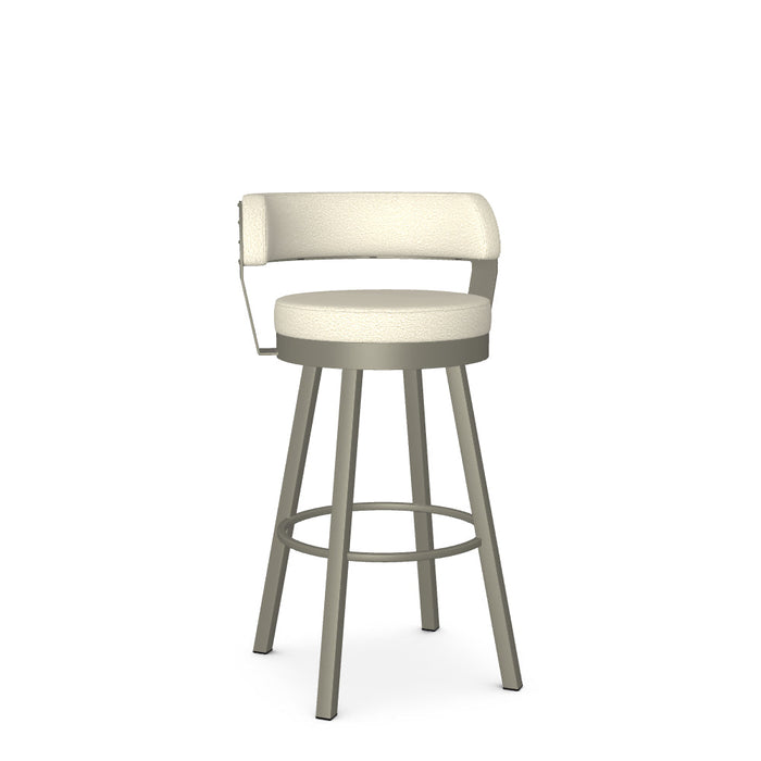 Russell Swivel Bar Stool -Upholstered