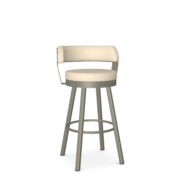 Russell Swivel Bar Stool -Upholstered