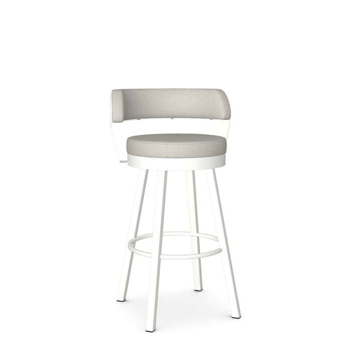 Russell Swivel Bar Stool -Upholstered