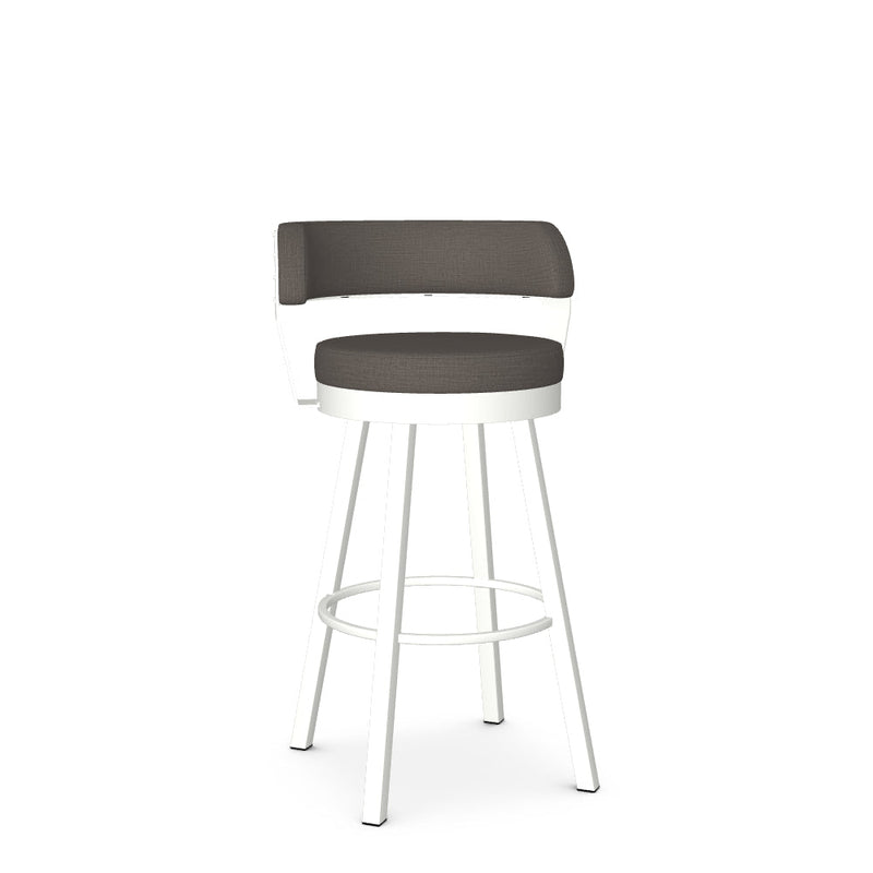 Russell Swivel Bar Stool -Upholstered