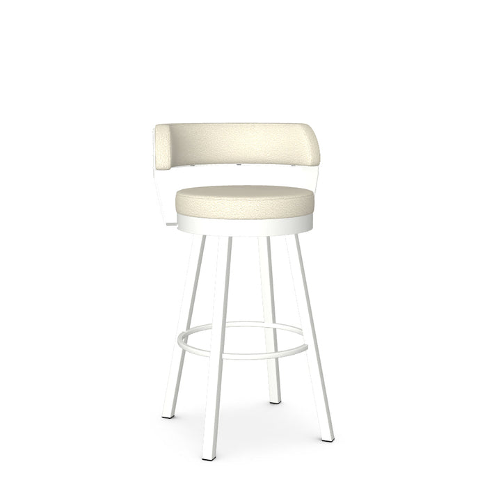 Russell Swivel Bar Stool -Upholstered