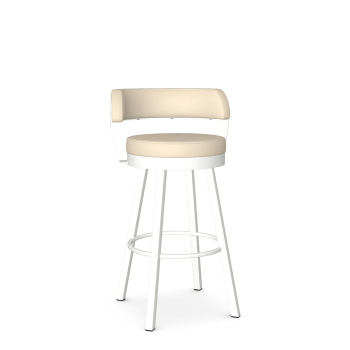 Russell Swivel Bar Stool -Upholstered