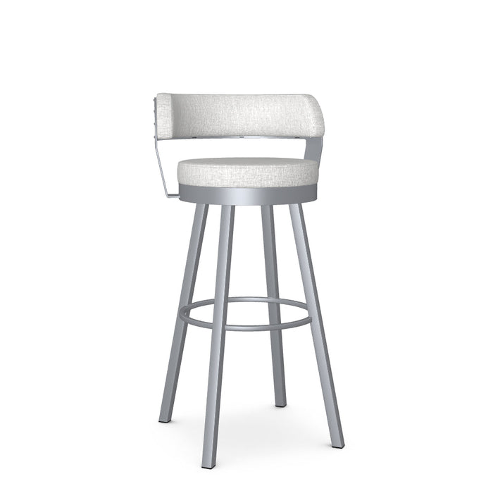 Russell Swivel Spectator Stool -Upholstered