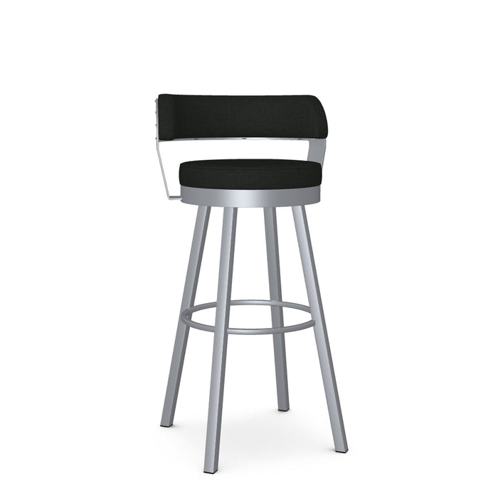 Russell Swivel Spectator Stool -Upholstered