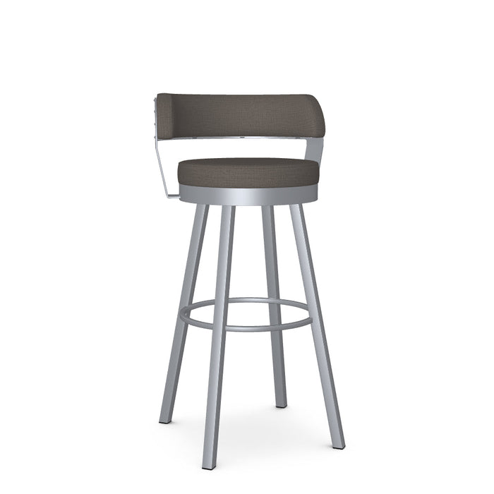 Russell Swivel Spectator Stool -Upholstered
