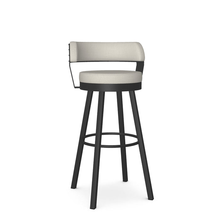 Russell Swivel Spectator Stool -Upholstered