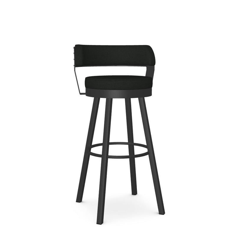 Russell Swivel Spectator Stool -Upholstered