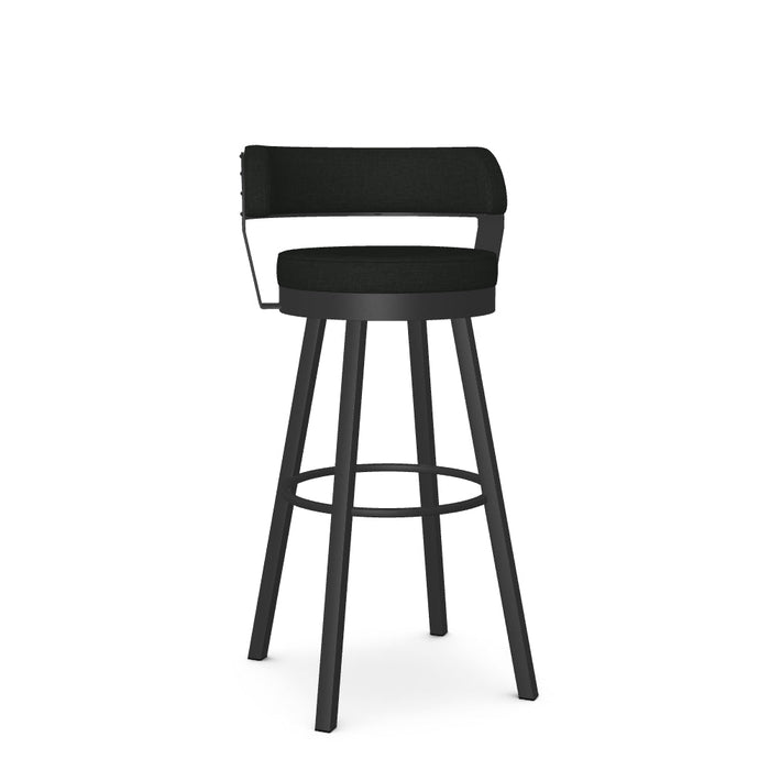 Russell Swivel Spectator Stool -Upholstered