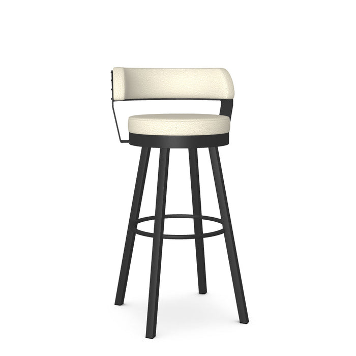 Russell Swivel Spectator Stool -Upholstered