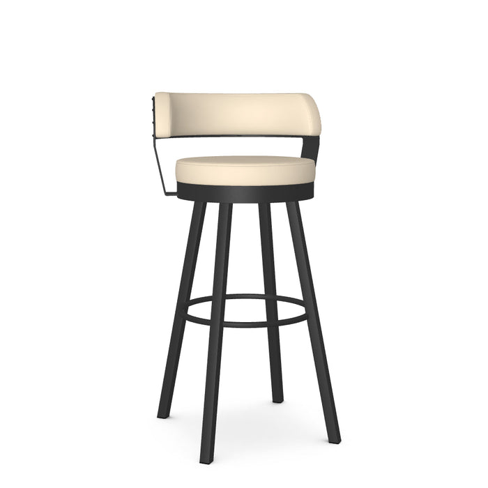 Russell Swivel Spectator Stool -Upholstered