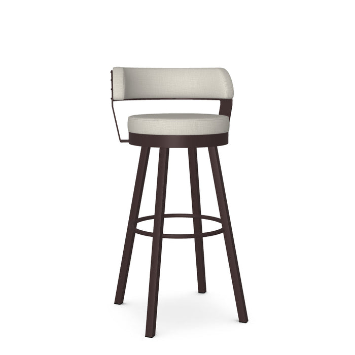 Russell Swivel Spectator Stool -Upholstered