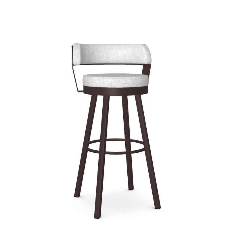 Russell Swivel Spectator Stool -Upholstered