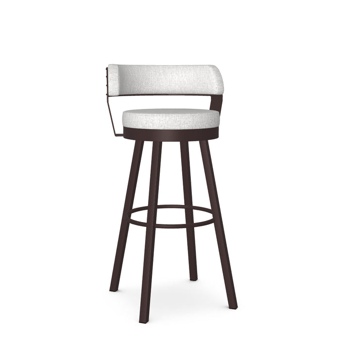 Russell Swivel Spectator Stool -Upholstered