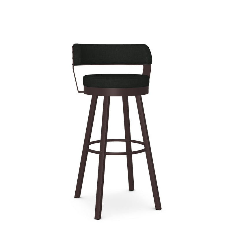 Russell Swivel Spectator Stool -Upholstered