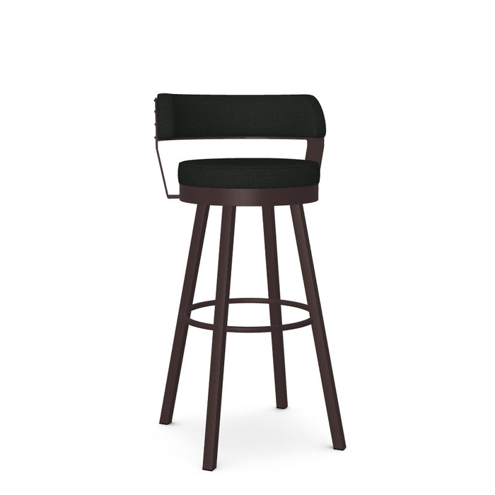 Russell Swivel Spectator Stool -Upholstered