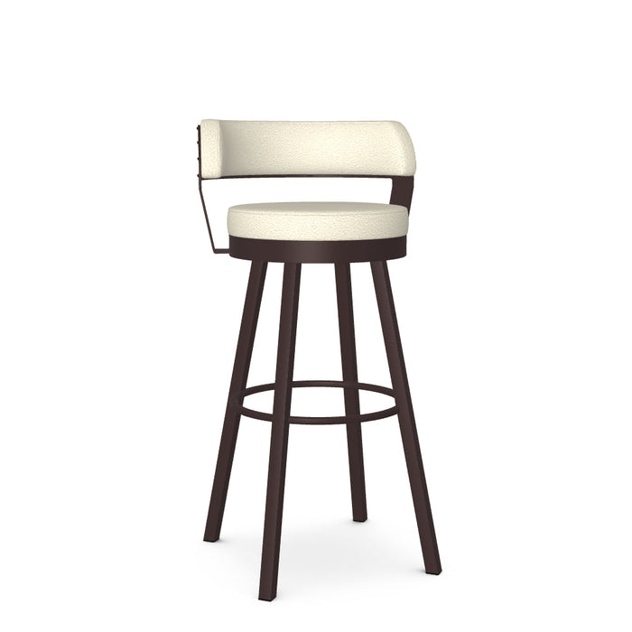 Russell Swivel Spectator Stool -Upholstered