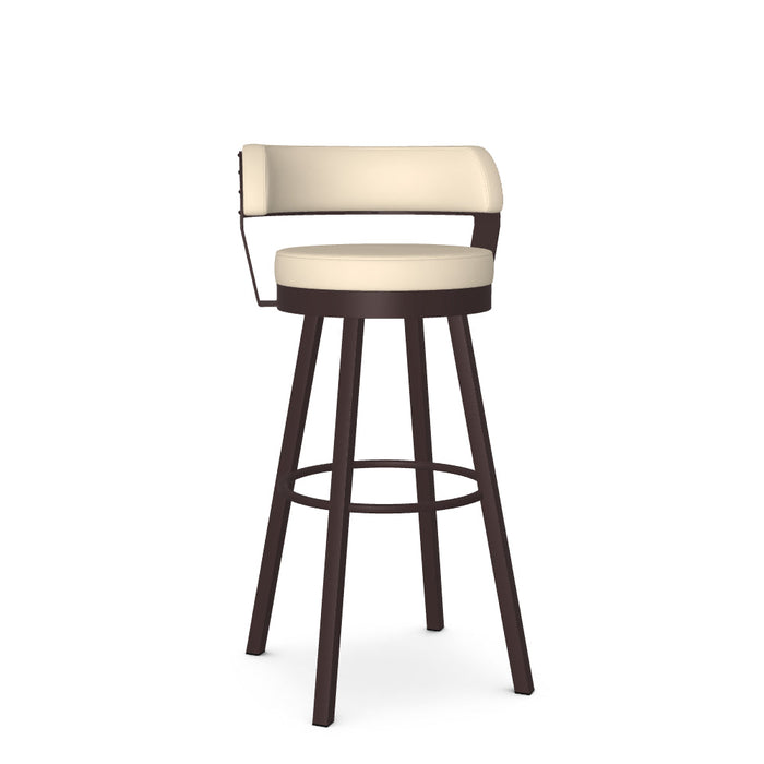 Russell Swivel Spectator Stool -Upholstered