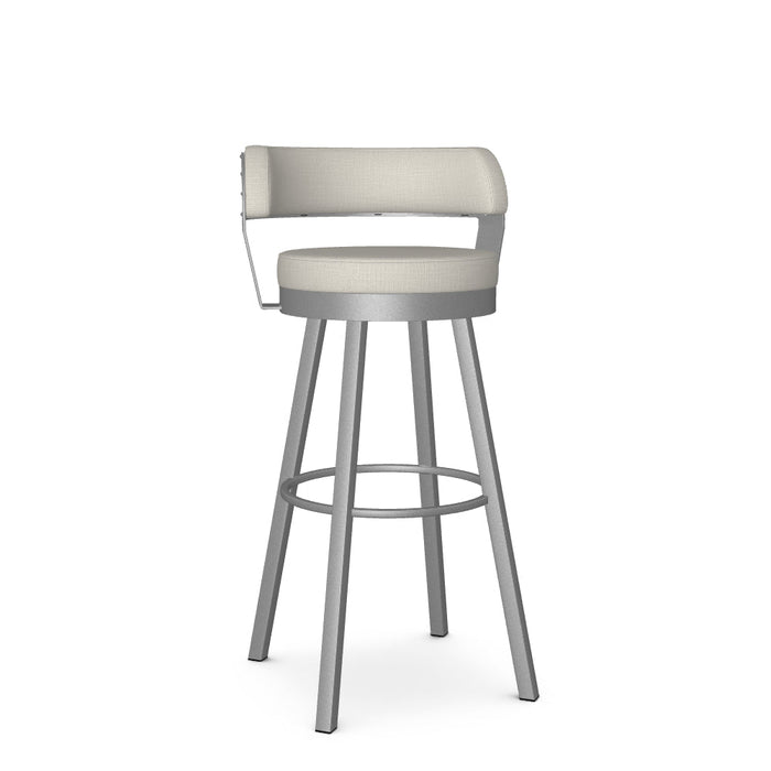Russell Swivel Spectator Stool -Upholstered
