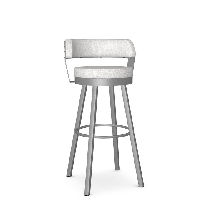 Russell Swivel Spectator Stool -Upholstered