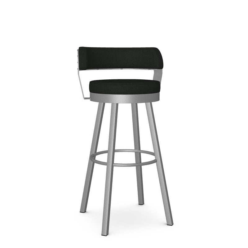 Russell Swivel Spectator Stool -Upholstered