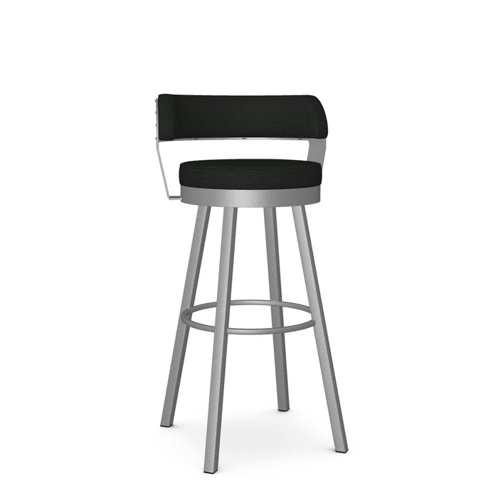 Russell Swivel Spectator Stool -Upholstered