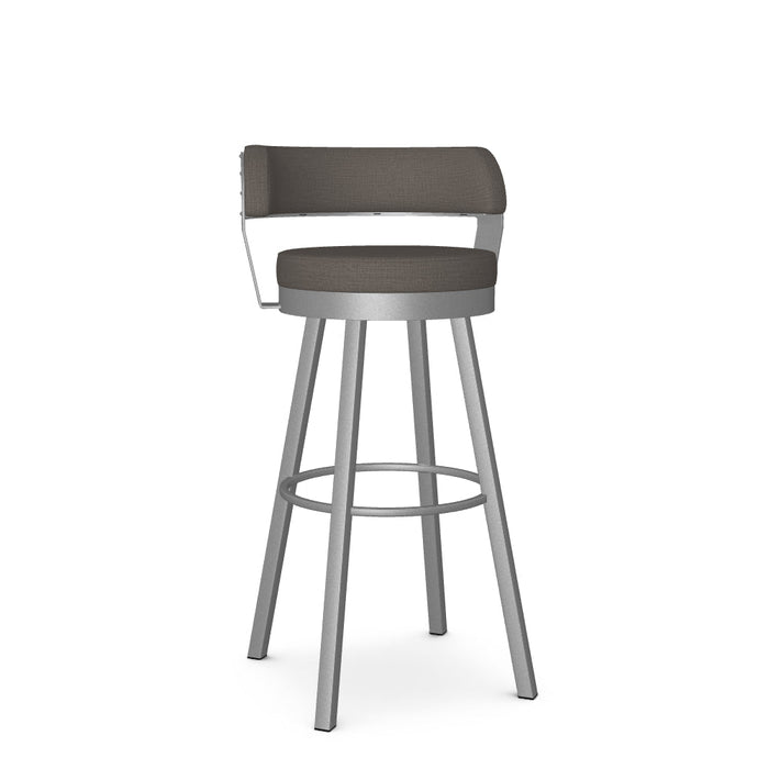 Russell Swivel Spectator Stool -Upholstered