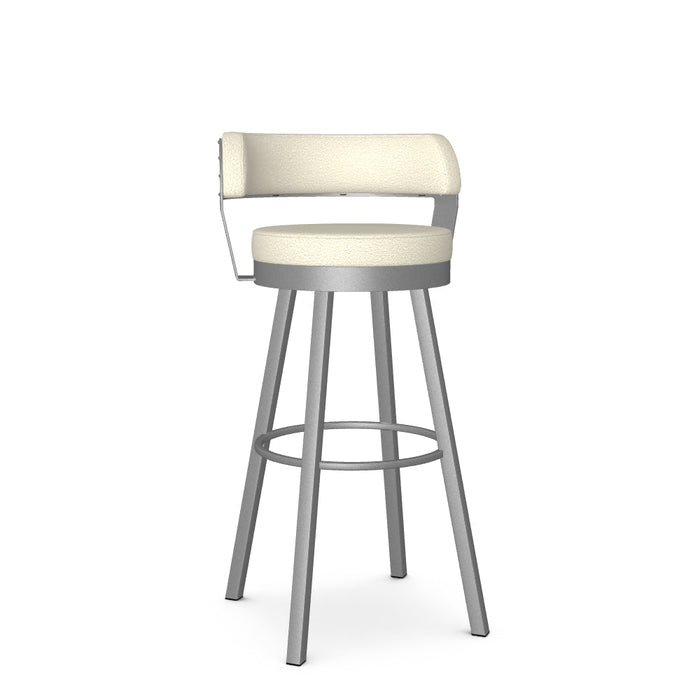Russell Swivel Spectator Stool -Upholstered