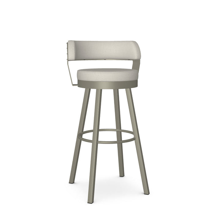 Russell Swivel Spectator Stool -Upholstered