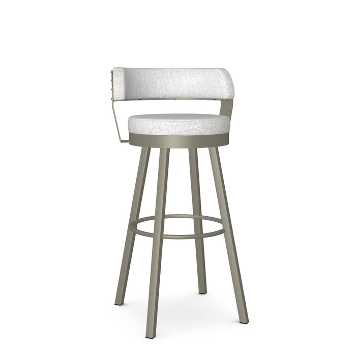 Russell Swivel Spectator Stool -Upholstered