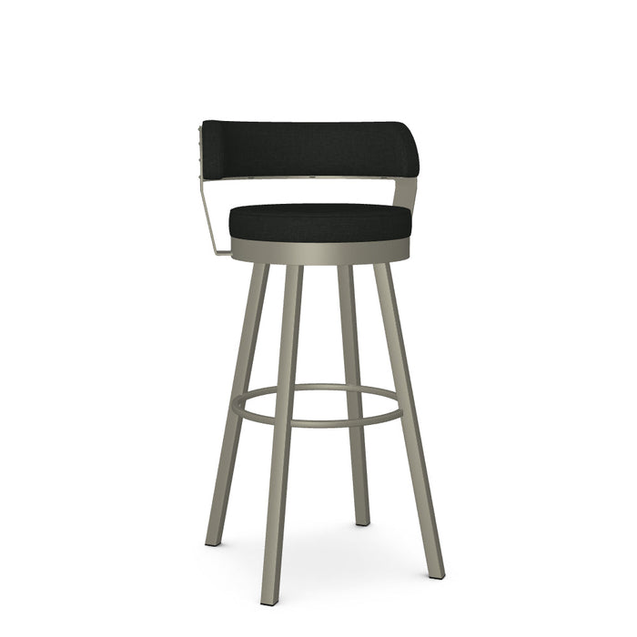 Russell Swivel Spectator Stool -Upholstered